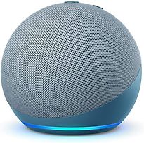 Image of Amazon Echo Dot [4. Generatie] blauw grijs (Refurbished)