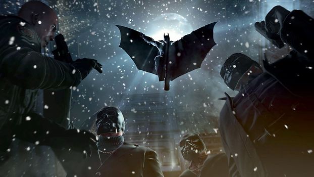 Batman beginnt mit dem Spiel auf der Xbox 360