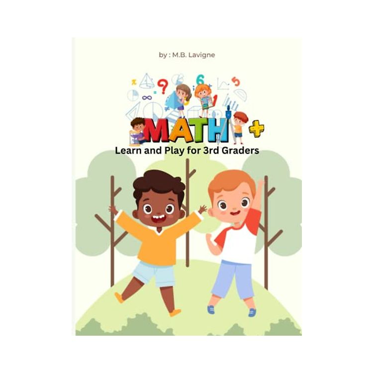 Math+: Learn and Play for Third Graders, Math Activity Book with ...
