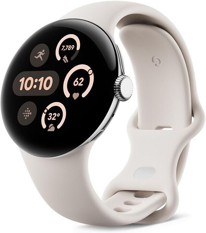Compra Google Pixel Watch 3 41 mm argent poli con Cinturino Sportivo cina Wi Fi ricondizionati rebuy