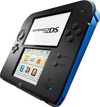 Nintendo 2DS zwartblauw [incl. 4GB geheugenkaart] - refurbished