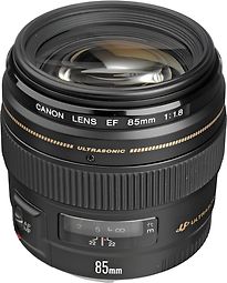 Image of Canon EF 85 mm F1.8 USM 58 mm filter (geschikt voor Canon EF) zwart (Refurbished)