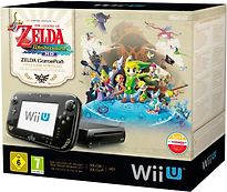 Image of Nintendo Wii U zwart 32GB [Legend of Zelda Design zonder spel] (Refurbished)