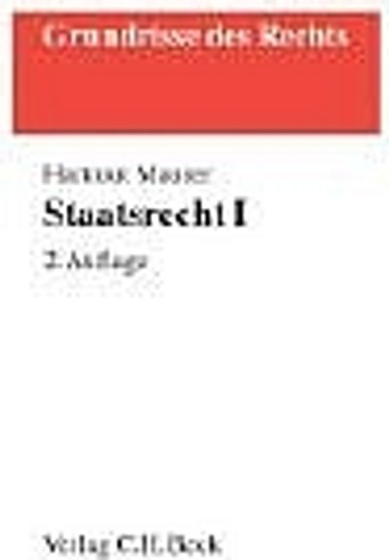 Staatsrecht I