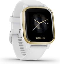 Garmin Venu Sq 40 mm bianco oro con Cinturino in Silicone color bianco [WiFi]