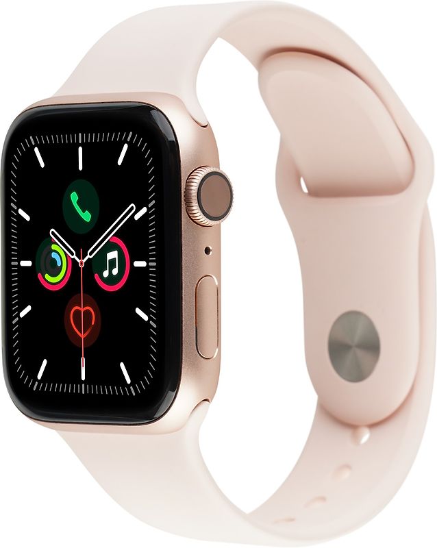 Rebuy Apple Watch Series 4 40 mm aluminium goud met sportarmband [wifi] roségoud aanbieding