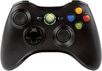 Microsoft Xbox 360 Wireless Controller nero opaco