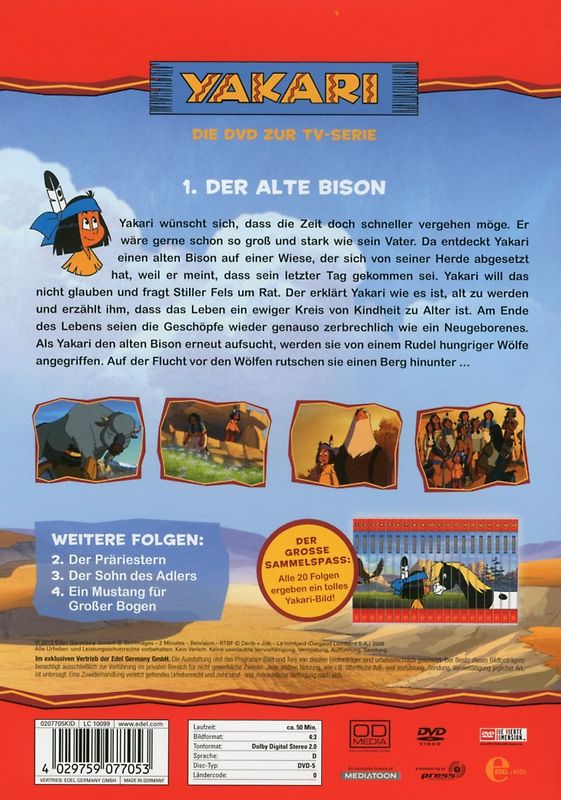 Yakari - Der alte Bison DVD gebraucht kaufen Yakari - Der alte Bison DVD gebraucht kaufen
