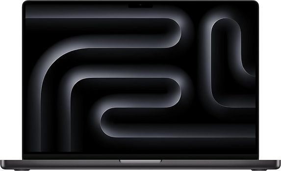 Apple MacBook Pro 16" (Liquid Retina XDR Display) 3.5 GHz M3 Pro (12-Core CPU, 18-Core GPU) 18 GB RAM 512 GB SSD [Late 2023] space schwarz