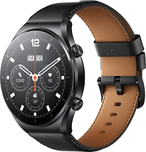 Xiaomi Watch S1 46 mm nero con Cinturino in Pelle nero [WiFi]