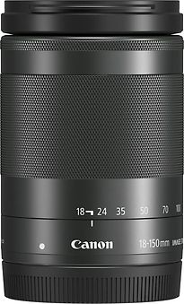 Canon 18-150 Mm F3.5-6.3 Is Stm 55 Mm Objectif (Adapt� À Canon Ef-M) Noir