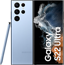 Image of Samsung Galaxy S22 Ultra Dual SIM 256GB blauw (Refurbished)