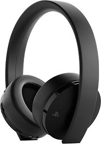 Image of PlayStation 4 Gold draadloze headset zwart (Refurbished)