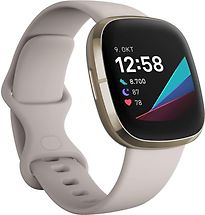 Montre Connectée Fitbit Sense Blanc Lunaire