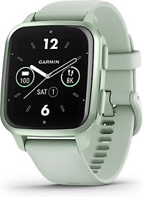Garmin Venu Sq 2 40 mm verde con cinturino in silicone color verde