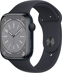 Apple Watch Series 8 [wi-fi] 45 mm Alluminio Mezzanotte (Ricondizionato)