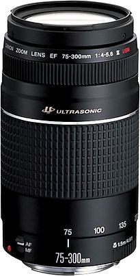 Canon Ef 75-300 Mm F4.0-5.6 Usm III 58 Mm Objectif (Adapt� À Canon Ef) Noir