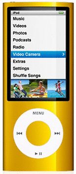 toca el piano Guerrero absorción Comprar Apple iPod nano 5G 8GB con cámara amarillo barato reacondicionado |  rebuy