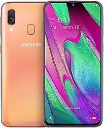 Image of Samsung Galaxy A40 Dual SIM 64GB roze (Refurbished)