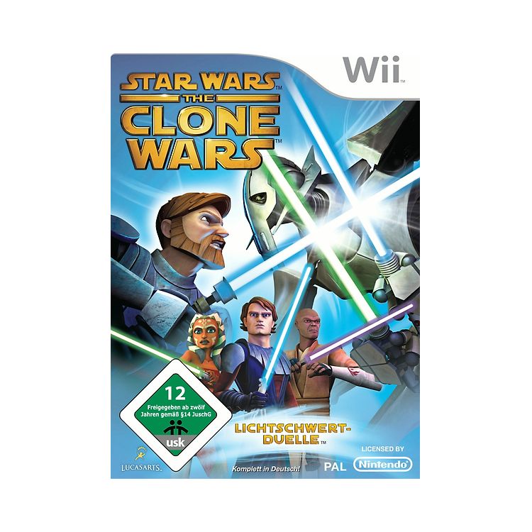 Star Wars The Clone Wars Lichtschwert Duelle Nintendo Wii gebraucht kaufen