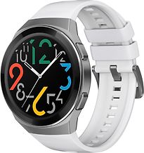 Huawei Watch GT 2e 46 mm argento con cinturino di silicone bianco
