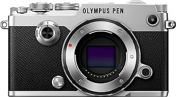 Olympus Pen-F Cuerpo plata