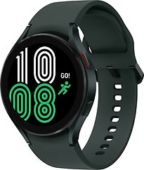 Samsung Galaxy Watch4 44 mm Cassa in Alluminio verde con Cinturino in Silicone verde [WiFi]