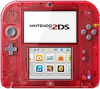 Image of Nintendo 2DS transparant rood (Refurbished)