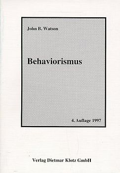 Behaviorismus Psychologie
