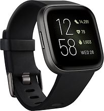 Fitbit Versa2 40mm aluminium carbonio con