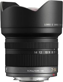 Panasonic Lumix G 7-14 mm F4.0 75 mm Obiettivo