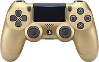Image of Sony PS4 DualShock 4 draadloze controller goud [2. versie] (Refurbished)