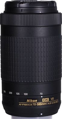 Image of Nikon AF-P DX NIKKOR 70-300 mm F4.5-6.3 ED G VR 58 mm filter (geschikt voor Nikon F) zwart (Refurbished)