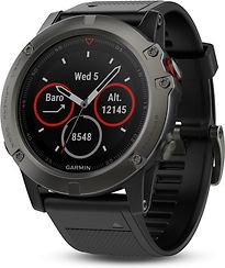 Garmin Fenix 5X 51mm grigio con cinturino in
