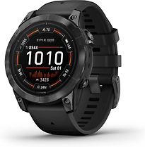 Garmin Epix Pro (Gen 2) 47 mm zwart/grijs met grijze polsband [wifi, Standard] - refurbished