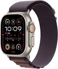 Apple Watch Ultra 2 Cassa in Titanio 49 mm color Naturale con Alpine Loop Small Indaco [WiFi + cellulare]