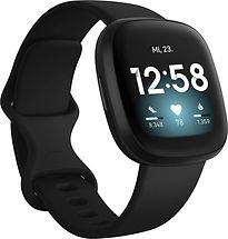 Fitbit Versa 3 40 mm nero con cinturino sport nero...