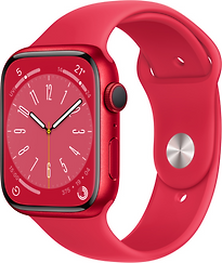 Apple Watch Series 8 (wi-fi + Cellular) 45 mm Alluminio Rosso (product) Red (Ricondizionato)