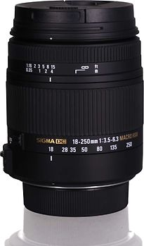 Sigma 18-250mm F/3.5-6.3 DC HSM OS Macro 62 mm Obiettivo Nero