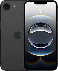 Apple iPhone 16e 256GB zwart - refurbished