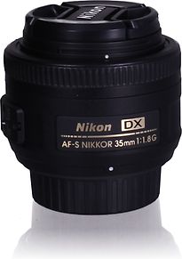 Nikon Af-S Dx Nikkor 35 Mm F1.8 G 52 Mm Objectif (Adapt� À Nikon F) Noir
