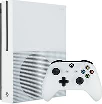 Microsoft Xbox One S 1TB [incl. manette sans fil] blanc