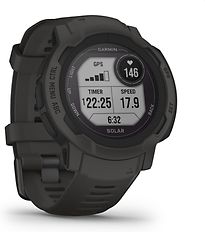 Garmin Instinct 2 Solar 45 mm nero con cinturino sport nero