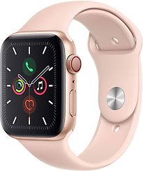 Apple Watch Series 5 44 mm Cassa in Alluminio oro con Cinturino Sport color rosa sabbia [WiFi + cellulare]