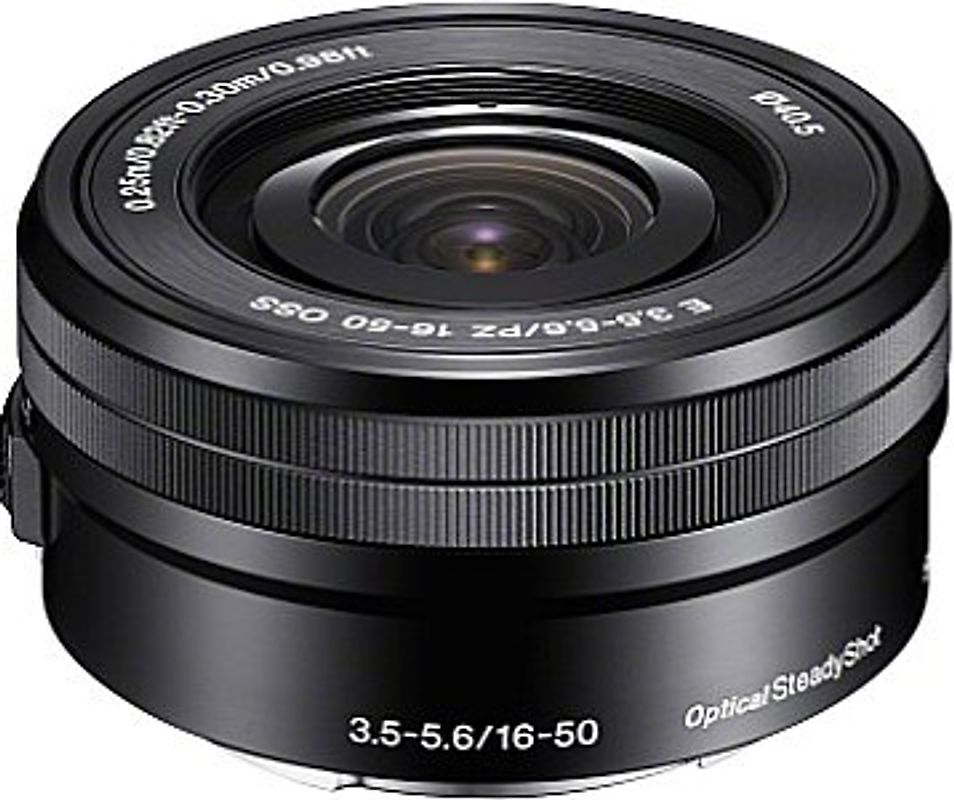 Rebuy Sony E 16-50 mm F3.5-5.6 OSS PZ 40,5 mm filter (geschikt voor Sony E-mount) zwart aanbieding