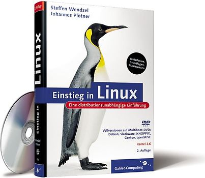 Einstieg In Linux Eine Distributionsunabhängige Einführung Galileo Computing Steffen Wendzel - 