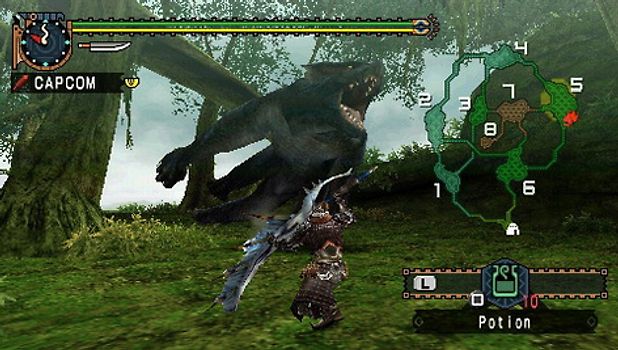 Playstation portable monster outlet hunter freedom unite