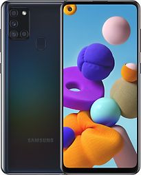 Image of Samsung Galaxy A21s Dual SIM 64GB zwart (Refurbished)