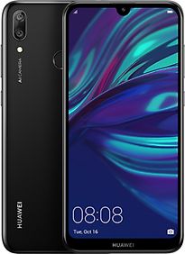 Image of Huawei Y7 2019 Dual SIM 32GB zwart (Refurbished)