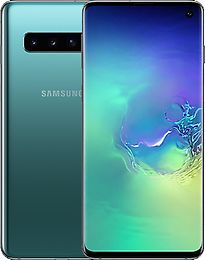 Image of Samsung Galaxy S10 Dual SIM 128GB groen (Refurbished)
